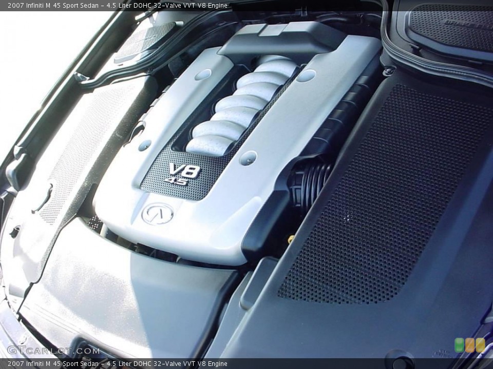 4.5 Liter DOHC 32-Valve VVT V8 Engine for the 2007 Infiniti M #18192603