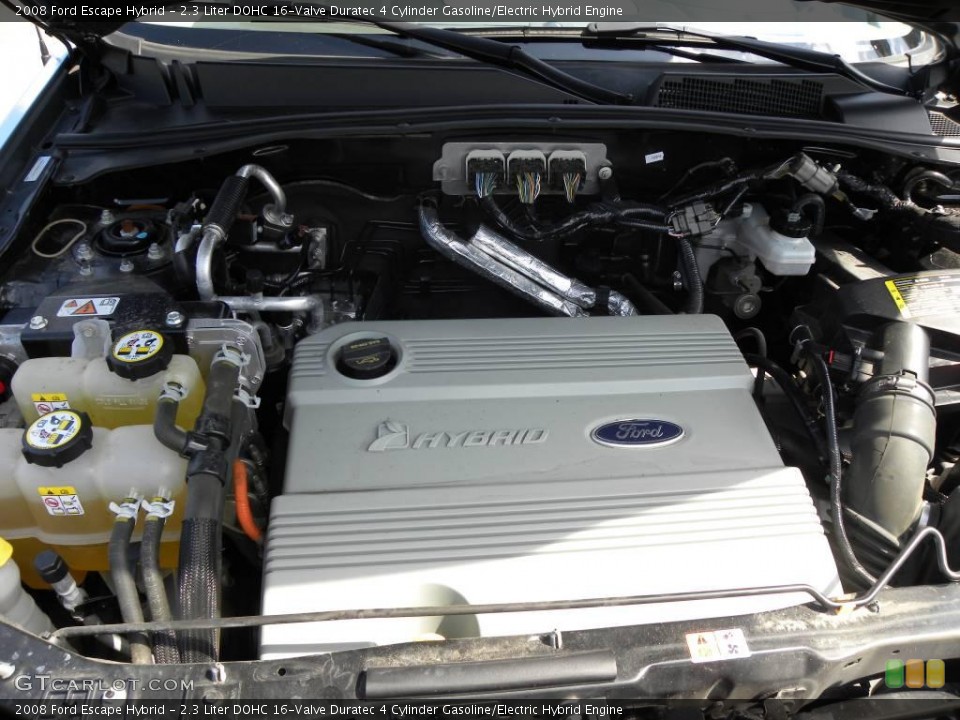 2.3 Liter DOHC 16-Valve Duratec 4 Cylinder Gasoline/Electric Hybrid Engine for the 2008 Ford Escape #18410685