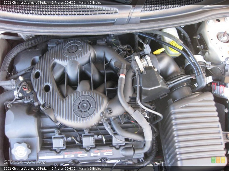 2.7 Liter DOHC 24-Valve V6 Engine for the 2002 Chrysler Sebring #18866744