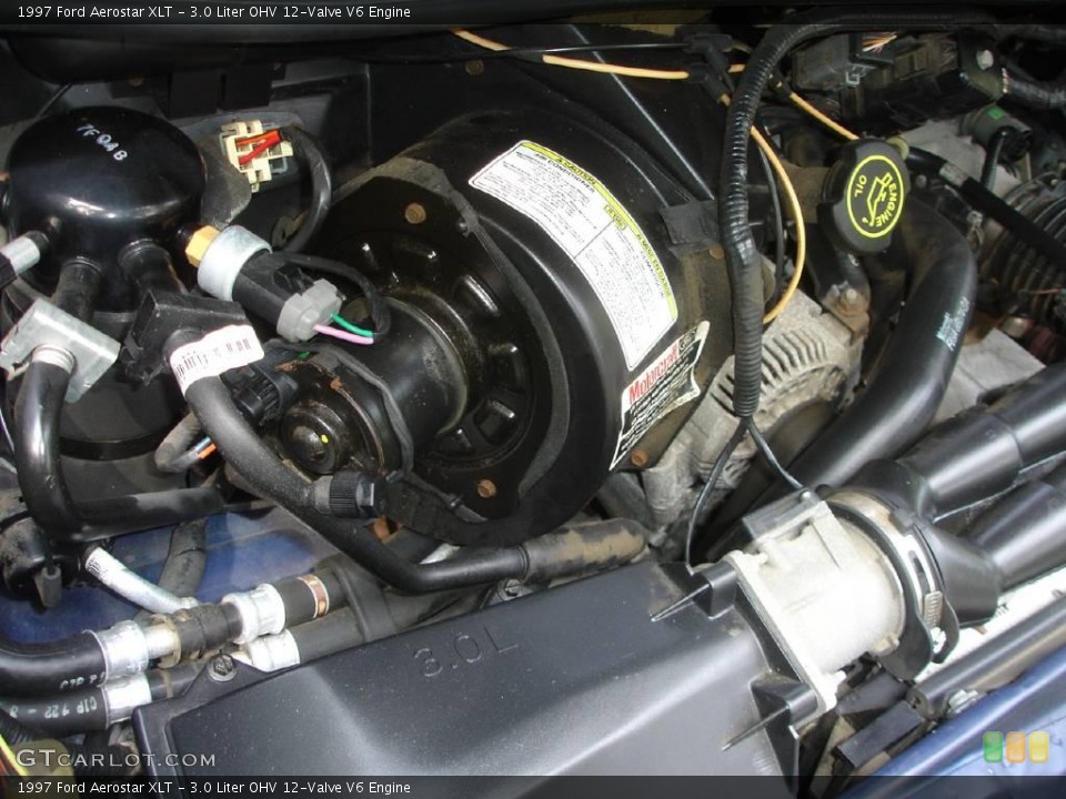 3.0 Liter OHV 12-Valve V6 Engine for the 1997 Ford Aerostar #1896934