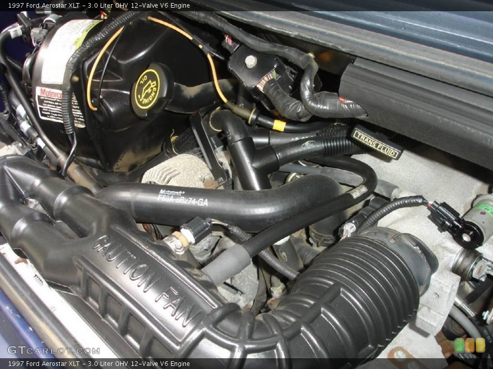 3.0 Liter OHV 12-Valve V6 Engine for the 1997 Ford Aerostar #1896954