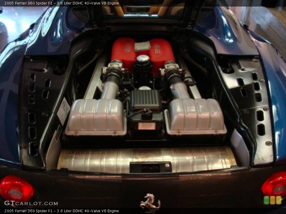 3.6 Liter DOHC 40-Valve V8 Engine for the 2005 Ferrari 360 #19013405