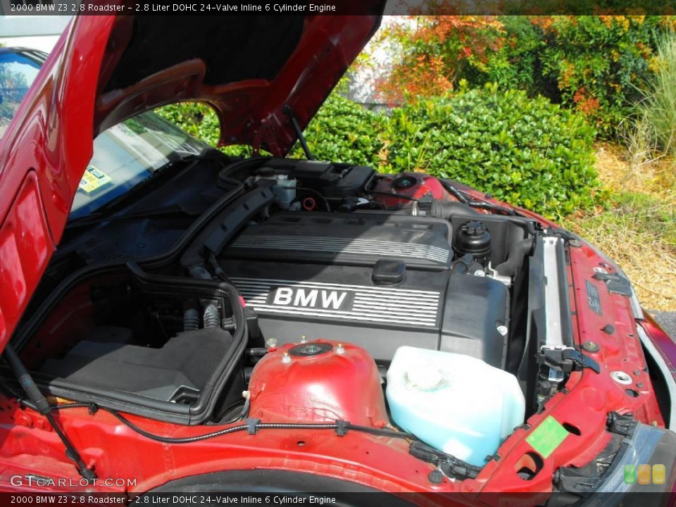 2.8 Liter DOHC 24-Valve Inline 6 Cylinder Engine for the 2000 BMW Z3 #19095855