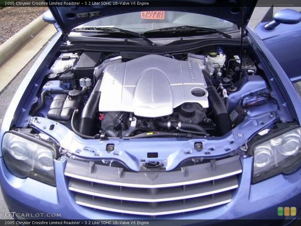 3.2 Liter SOHC 18-Valve V6 Engine for the 2005 Chrysler Crossfire #19296387