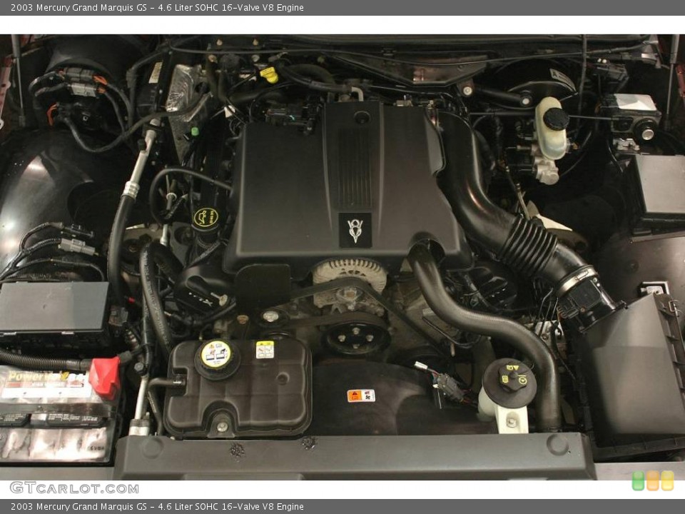 4.6 Liter SOHC 16-Valve V8 Engine for the 2003 Mercury Grand Marquis #19505546