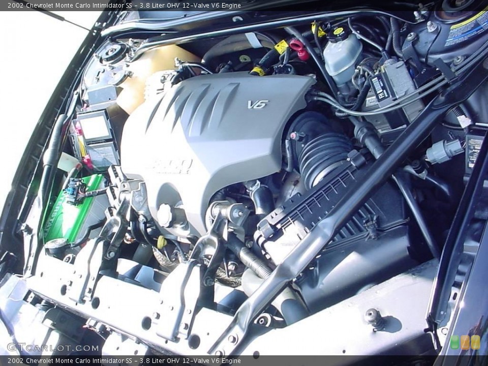 3.8 Liter OHV 12-Valve V6 Engine for the 2002 Chevrolet Monte Carlo #19902454