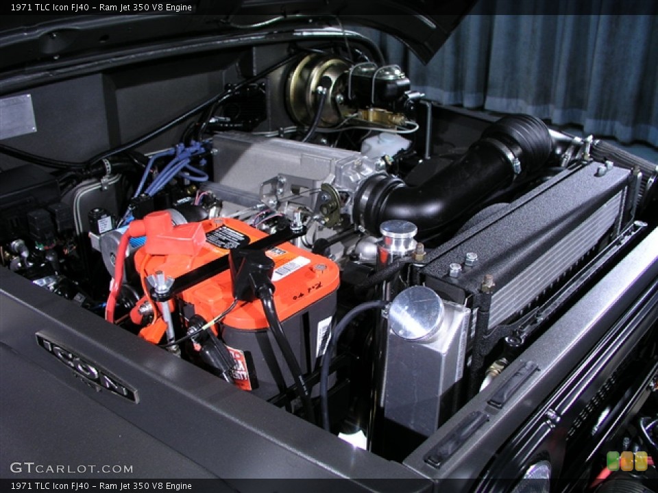 Ram Jet 350 V8 Engine for the 1971 TLC Icon #201134
