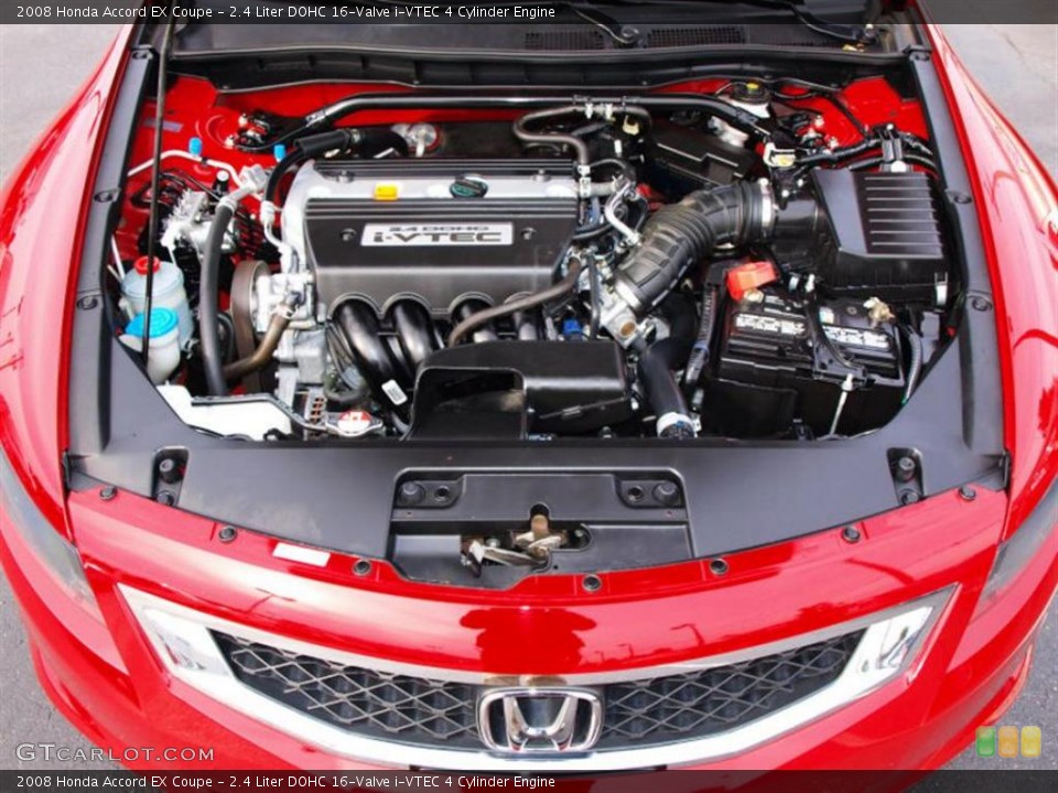 2.4 Liter DOHC 16-Valve i-VTEC 4 Cylinder Engine for the 2008 Honda Accord #20378390