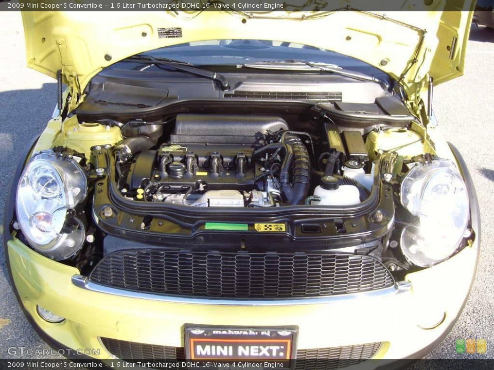 1.6 Liter Turbocharged DOHC 16-Valve 4 Cylinder Engine for the 2009 Mini Cooper #20475545