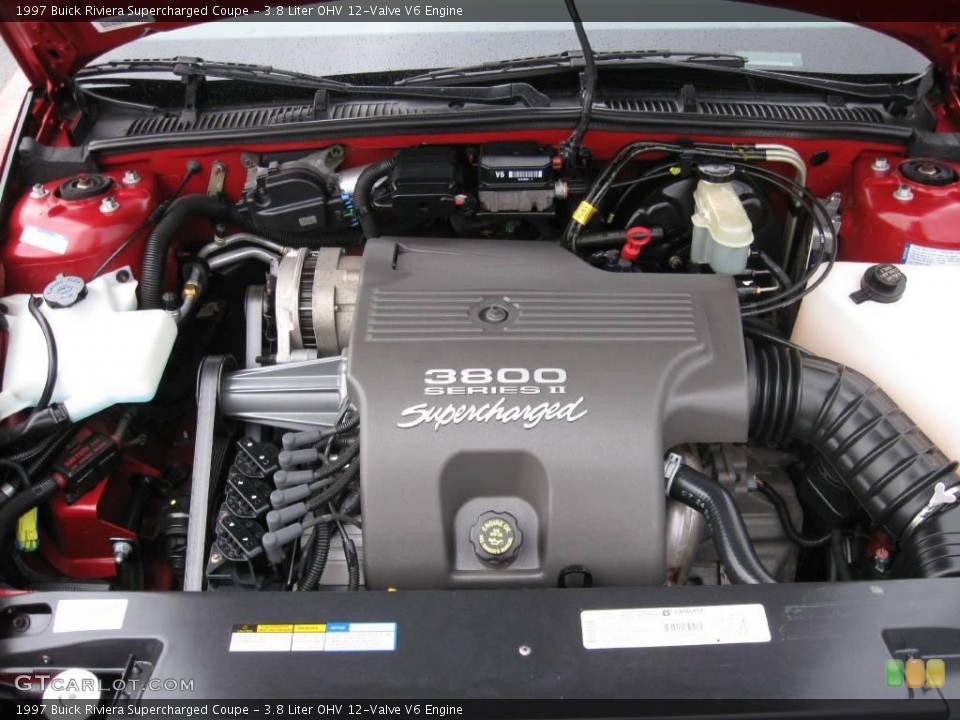 3.8 Liter OHV 12-Valve V6 Engine for the 1997 Buick Riviera #20493437