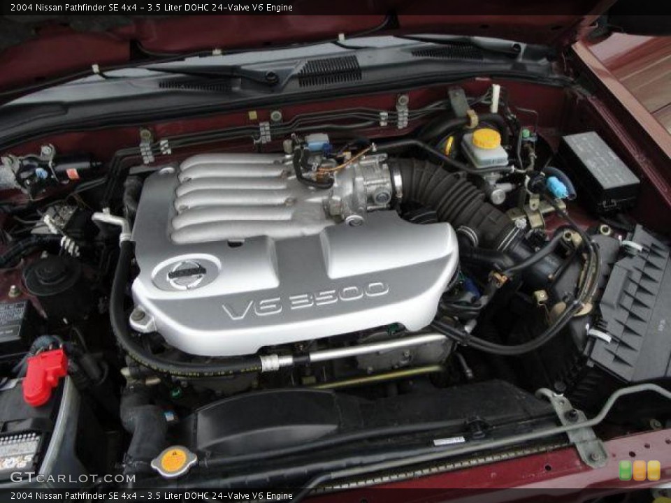 3.5 Liter DOHC 24-Valve V6 Engine for the 2004 Nissan Pathfinder #20631662
