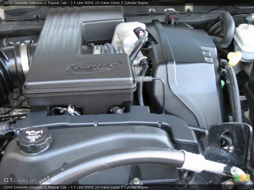 3.5 Liter DOHC 20-Valve Vortec 5 Cylinder Engine for the 2004 Chevrolet Colorado #2071469