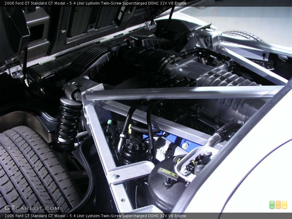 5.4 Liter Lysholm Twin-Screw Supercharged DOHC 32V V8 Engine for the 2006 Ford GT #207575