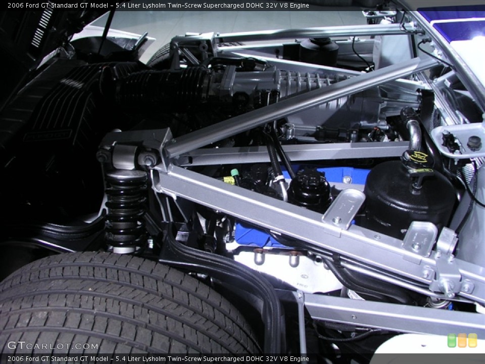 5.4 Liter Lysholm Twin-Screw Supercharged DOHC 32V V8 Engine for the 2006 Ford GT #207582