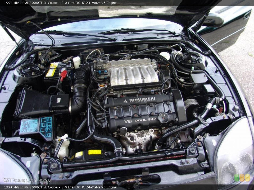 3.0 Liter DOHC 24-Valve V6 Engine for the 1994 Mitsubishi 3000GT #20816067