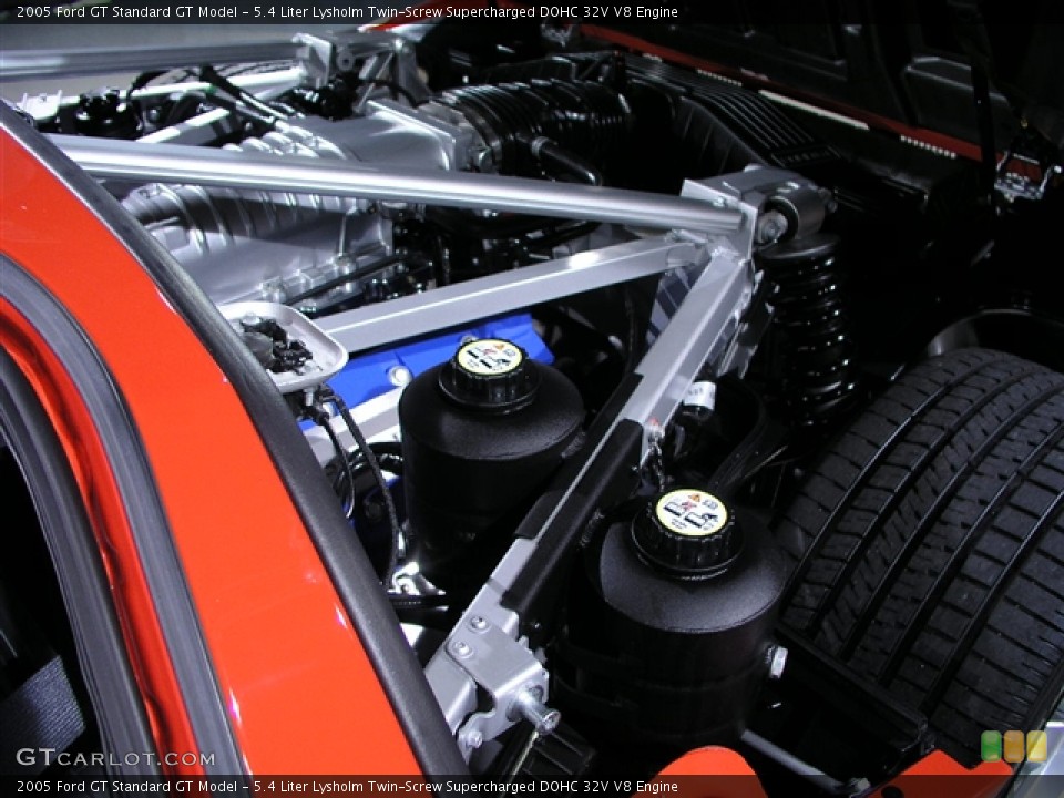 5.4 Liter Lysholm Twin-Screw Supercharged DOHC 32V V8 Engine for the 2005 Ford GT #210507