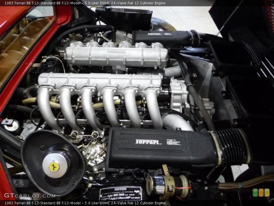 5.0 Liter DOHC 24-Valve Flat 12 Cylinder Engine for the 1983 Ferrari BB 512i #21757853