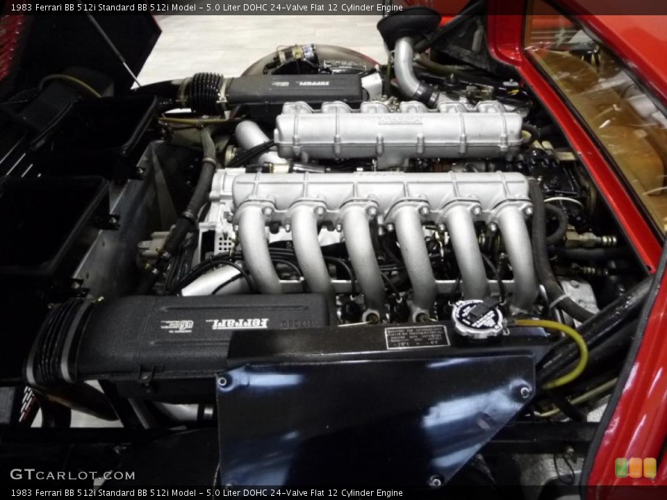 5.0 Liter DOHC 24-Valve Flat 12 Cylinder Engine for the 1983 Ferrari BB 512i #21757861