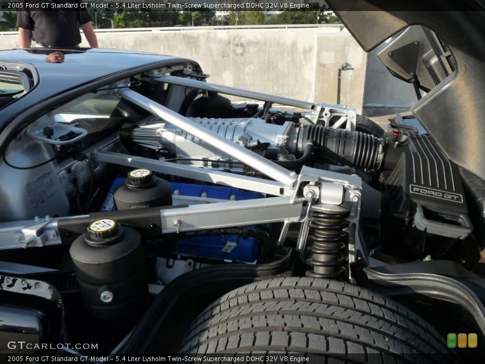 5.4 Liter Lysholm Twin-Screw Supercharged DOHC 32V V8 Engine for the 2005 Ford GT #22068180