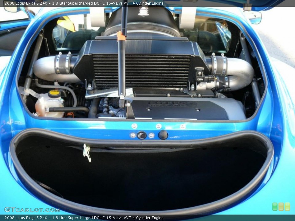 1.8 Liter Supercharged DOHC 16-Valve VVT 4 Cylinder Engine for the 2008 Lotus Exige #22479650
