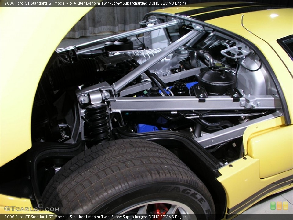 5.4 Liter Lysholm Twin-Screw Supercharged DOHC 32V V8 Engine for the 2006 Ford GT #227542