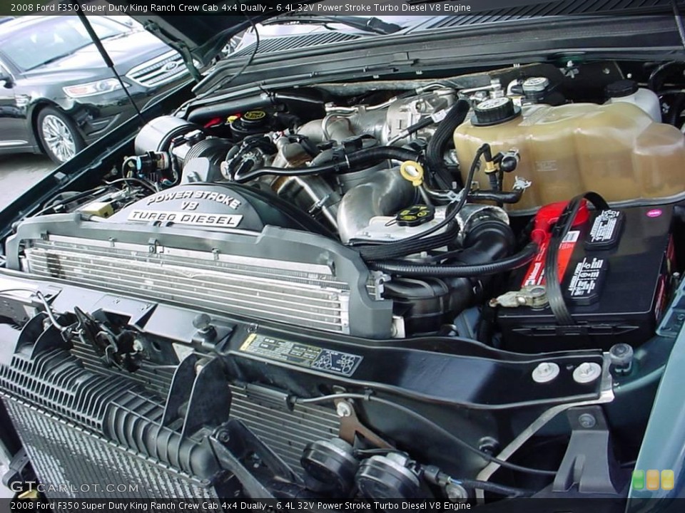 6.4L 32V Power Stroke Turbo Diesel V8 Engine for the 2008 Ford F350 Super Duty #22856968