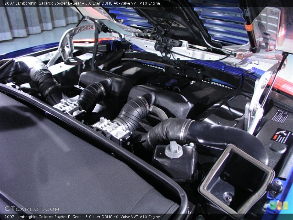 5.0 Liter DOHC 40-Valve VVT V10 Engine for the 2007 Lamborghini Gallardo #230504