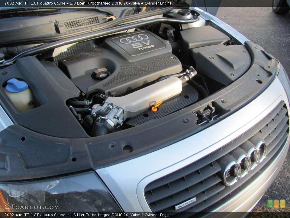 1.8 Liter Turbocharged DOHC 20-Valve 4 Cylinder Engine for the 2002 Audi TT #23195801