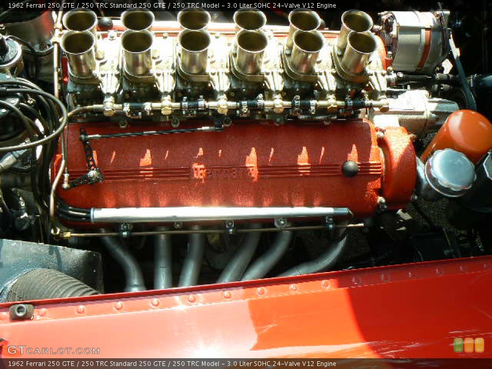 3.0 Liter SOHC 24-Valve V12 Engine for the 1962 Ferrari 250 GTE / 250 TRC #232104