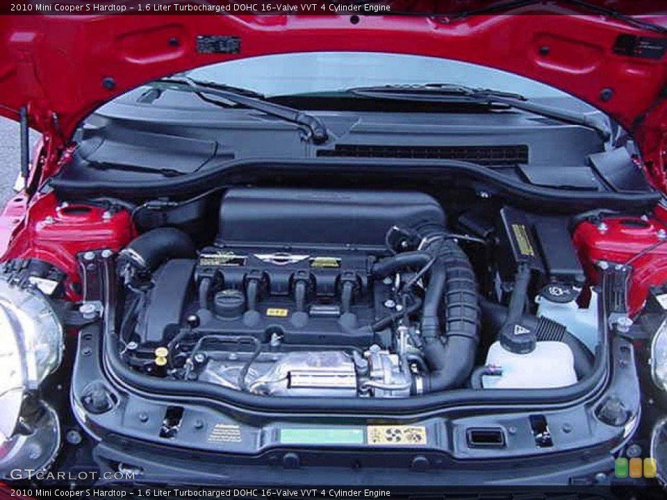 1.6 Liter Turbocharged DOHC 16-Valve VVT 4 Cylinder Engine for the 2010 Mini Cooper #23482960