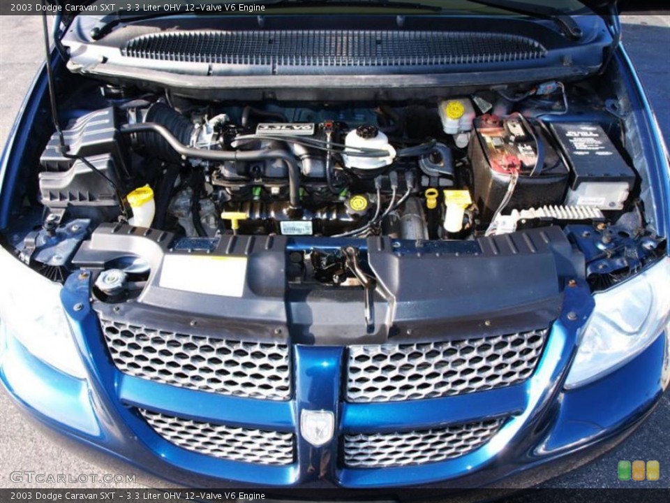 3.3 Liter OHV 12-Valve V6 Engine for the 2003 Dodge Caravan #23679420