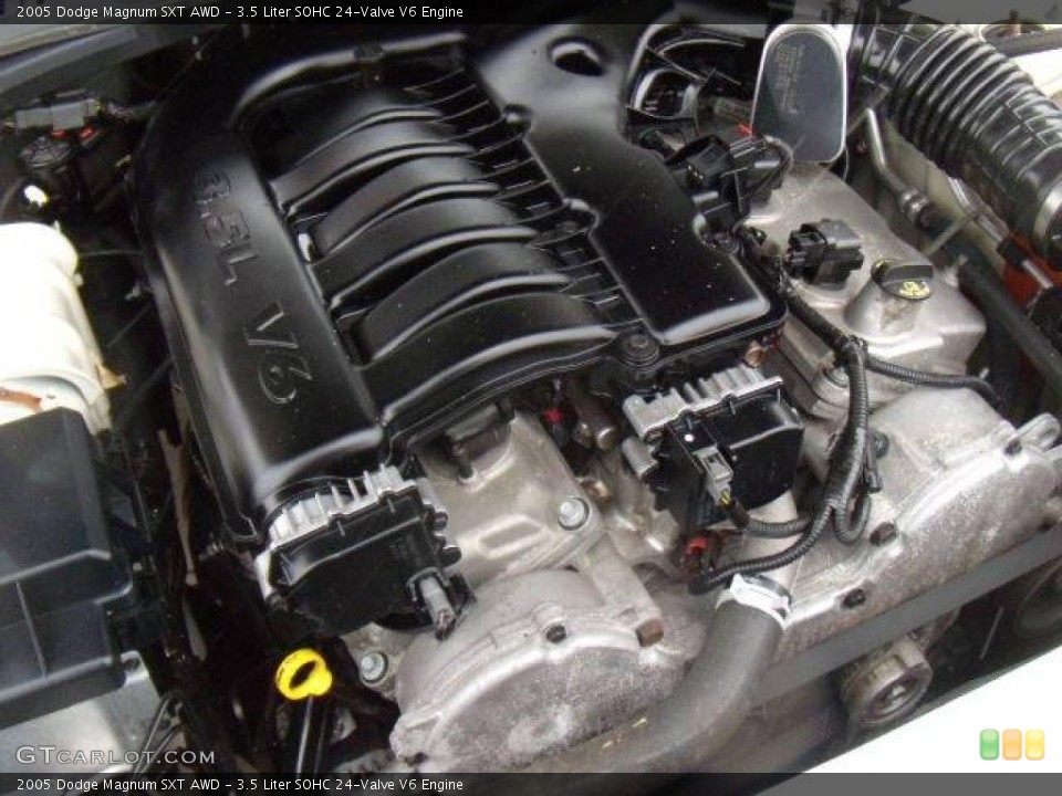 3.5 Liter SOHC 24-Valve V6 Engine for the 2005 Dodge Magnum #23775703