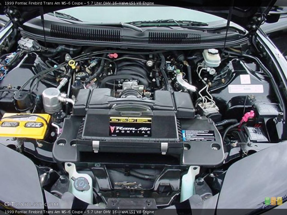 5.7 Liter OHV 16-Valve LS1 V8 Engine for the 1999 Pontiac Firebird #23872398