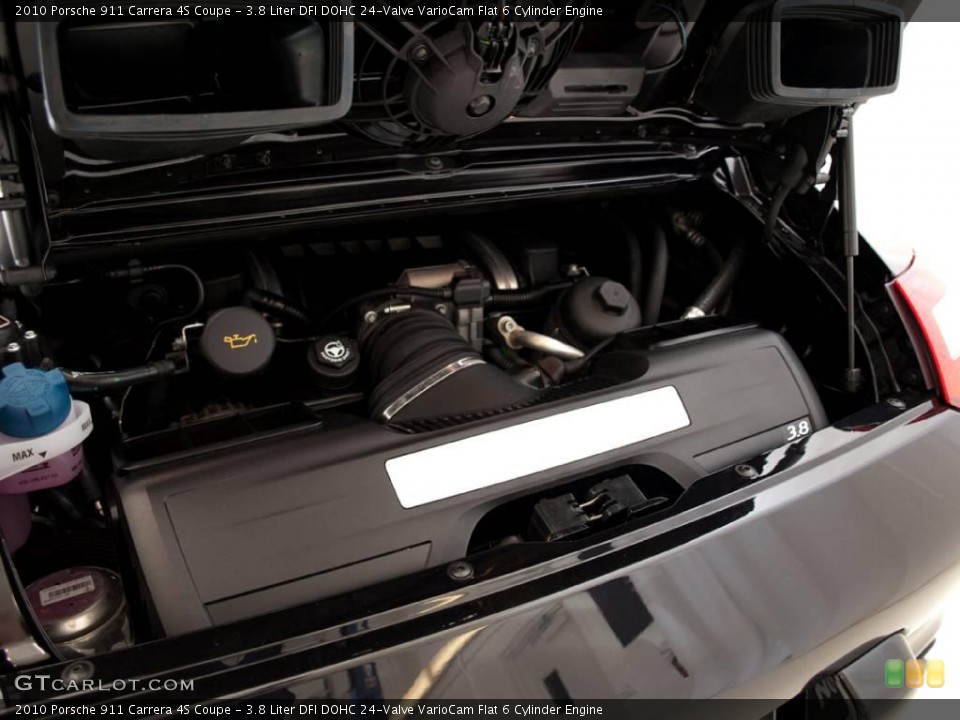 3.8 Liter DFI DOHC 24-Valve VarioCam Flat 6 Cylinder Engine for the 2010 Porsche 911 #23926986