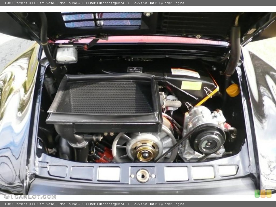 3.3 Liter Turbocharged SOHC 12-Valve Flat 6 Cylinder Engine for the 1987 Porsche 911 #24169250