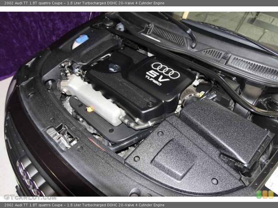 1.8 Liter Turbocharged DOHC 20-Valve 4 Cylinder Engine for the 2002 Audi TT #24463663