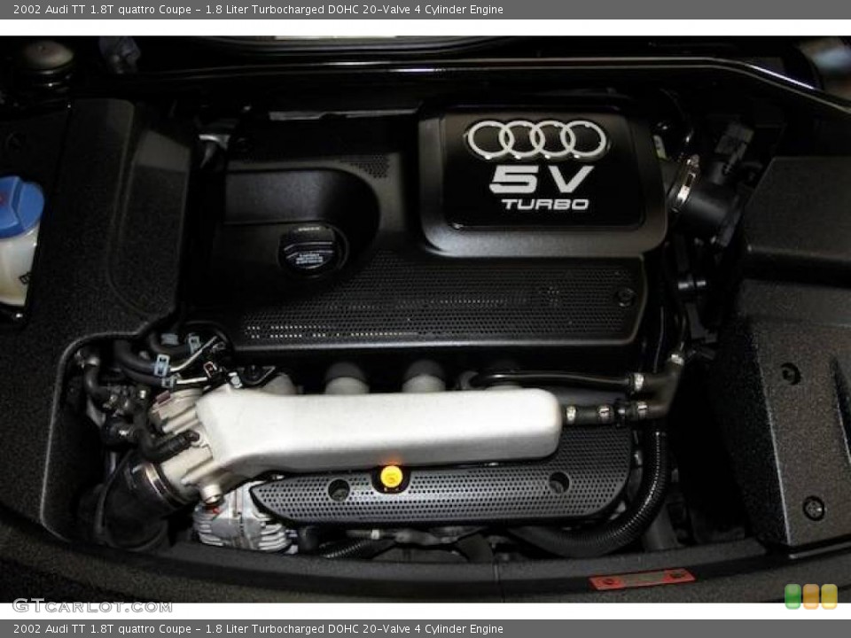 1.8 Liter Turbocharged DOHC 20-Valve 4 Cylinder Engine for the 2002 Audi TT #24463727