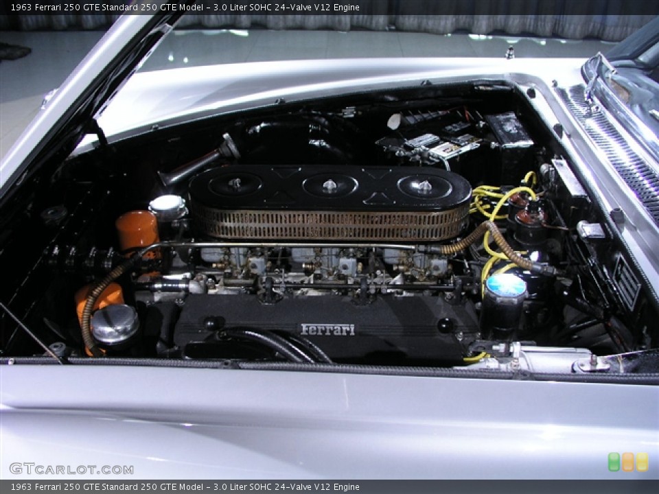 3.0 Liter SOHC 24-Valve V12 1963 Ferrari 250 GTE Engine