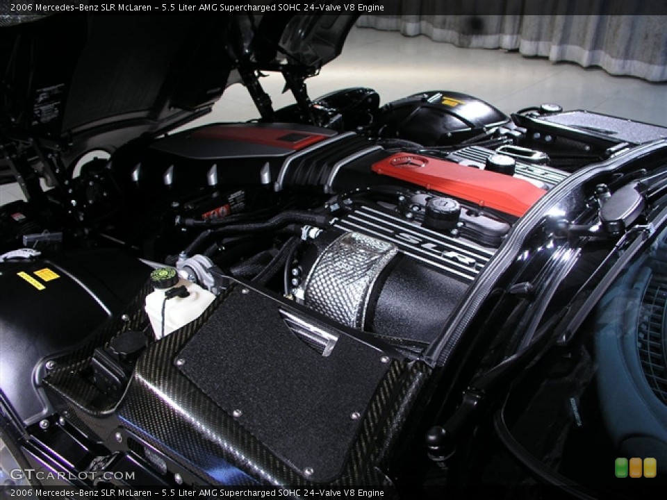 5.5 Liter AMG Supercharged SOHC 24-Valve V8 Engine for the 2006 Mercedes-Benz SLR #249773