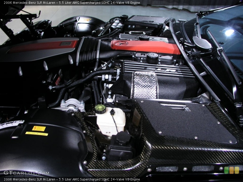 5.5 Liter AMG Supercharged SOHC 24-Valve V8 Engine for the 2006 Mercedes-Benz SLR #249780