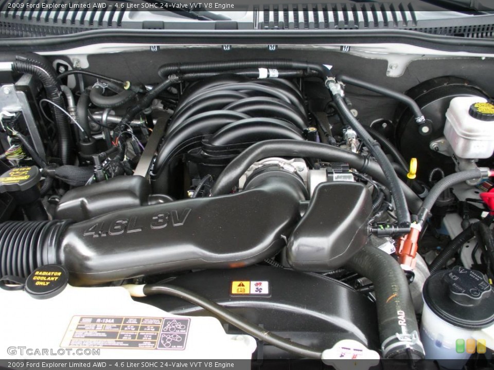 4.6 Liter SOHC 24-Valve VVT V8 Engine for the 2009 Ford Explorer #25074359