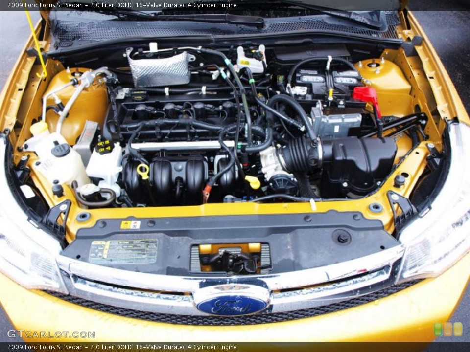 2.0 Liter DOHC 16-Valve Duratec 4 Cylinder Engine for the 2009 Ford Focus #25078183