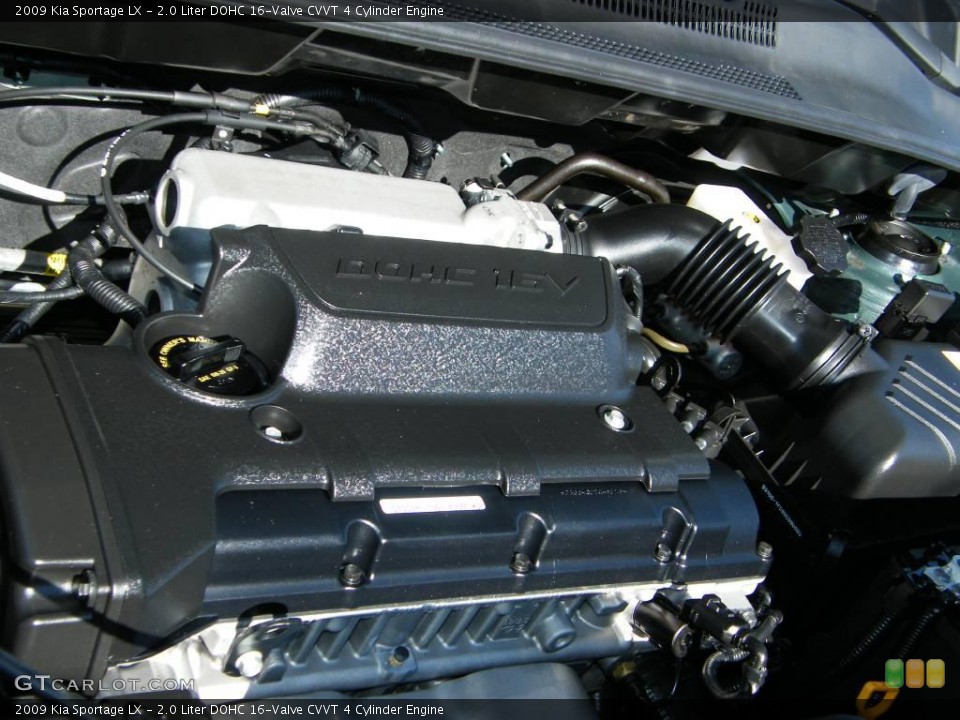 2.0 Liter DOHC 16-Valve CVVT 4 Cylinder Engine for the 2009 Kia Sportage #25130849