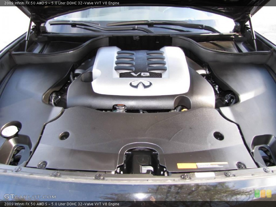 5.0 Liter DOHC 32-Valve VVT V8 Engine for the 2009 Infiniti FX #25144999