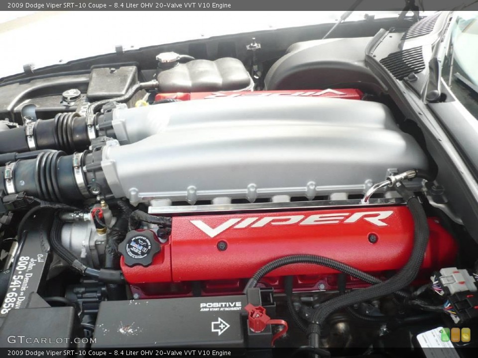 8.4 Liter OHV 20-Valve VVT V10 Engine for the 2009 Dodge Viper #26031445