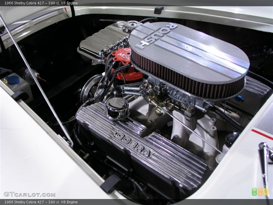 390 ci. V8 1966 Shelby Cobra Engine