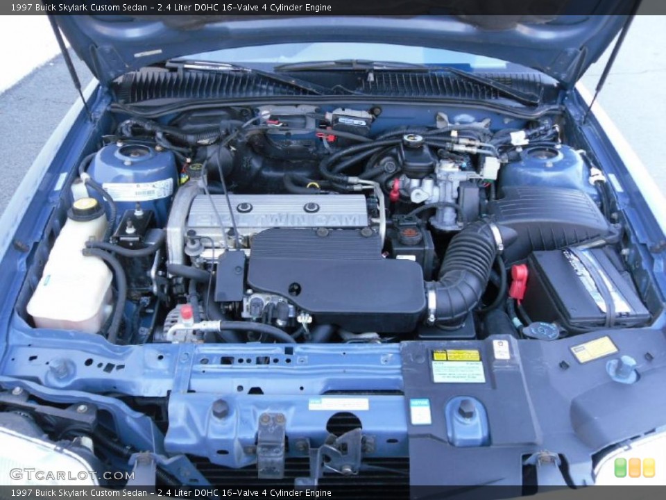 2.4 Liter DOHC 16-Valve 4 Cylinder 1997 Buick Skylark Engine