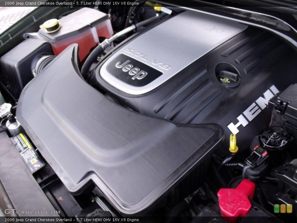 5.7 Liter HEMI OHV 16V V8 Engine for the 2006 Jeep Grand Cherokee #26169431
