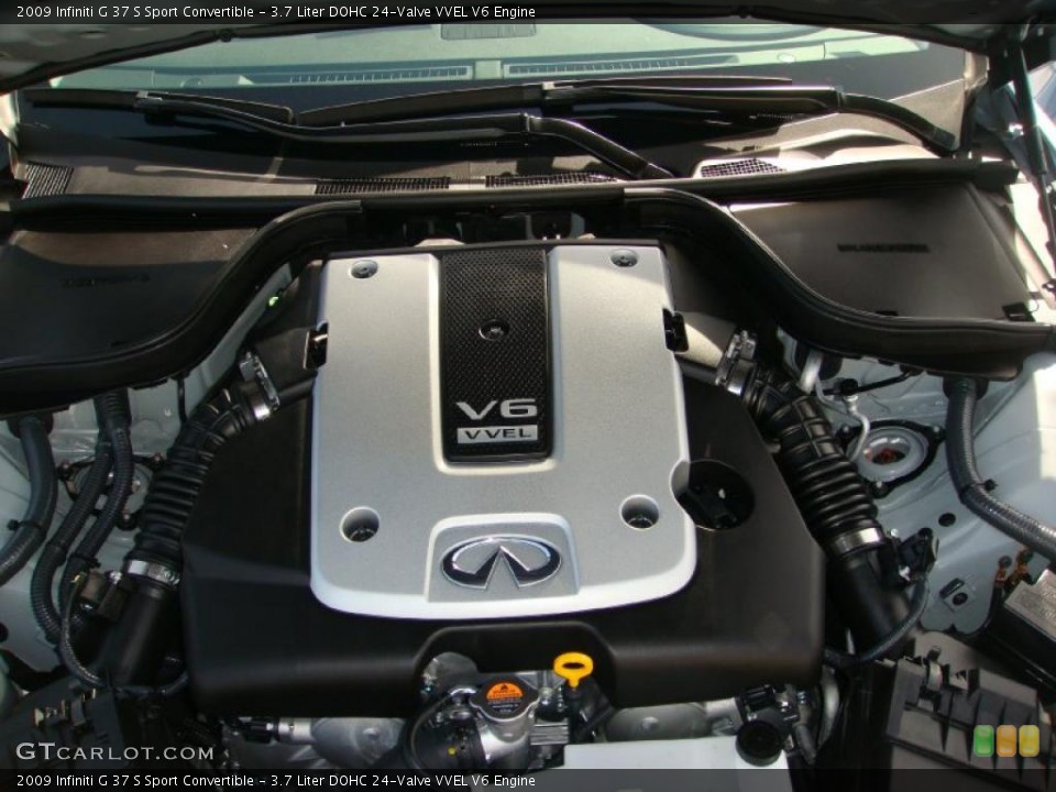 3.7 Liter DOHC 24-Valve VVEL V6 Engine for the 2009 Infiniti G #26375826