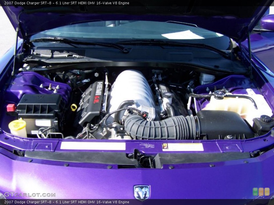 6.1 Liter SRT HEMI OHV 16-Valve V8 Engine for the 2007 Dodge Charger #26600317